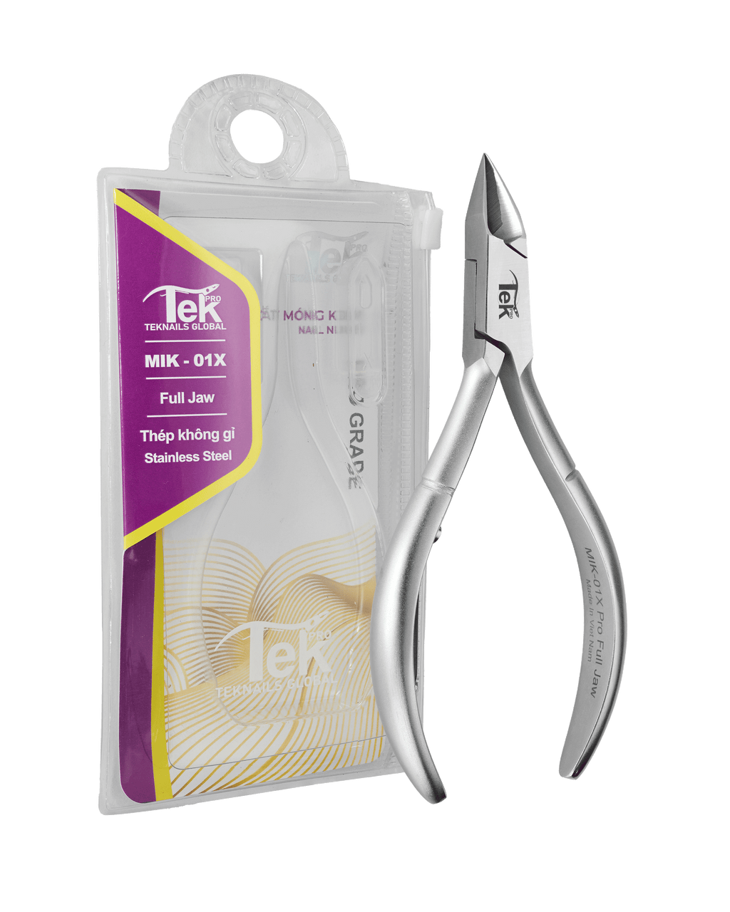 Nail Nipper - MIK-01X Pro Full Jaw (Stainless Steel)