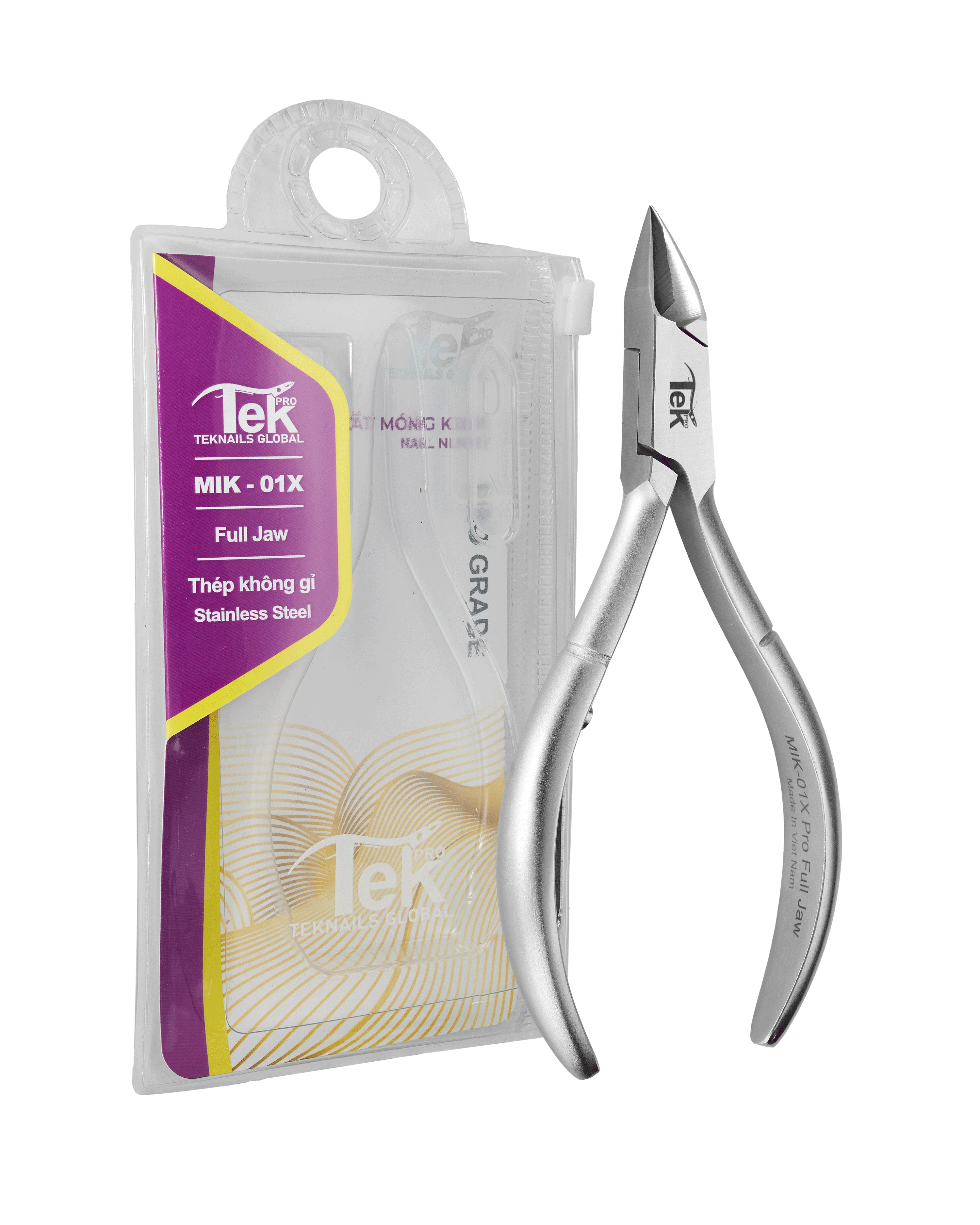Nail Nipper - MIK-01X Pro Full Jaw (Stainless Steel)