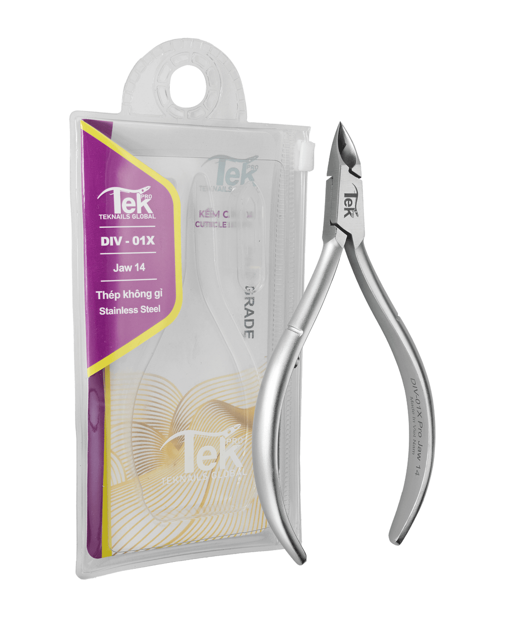 Cuticle Nipper - DIV-01X Pro (Stainless Steel)