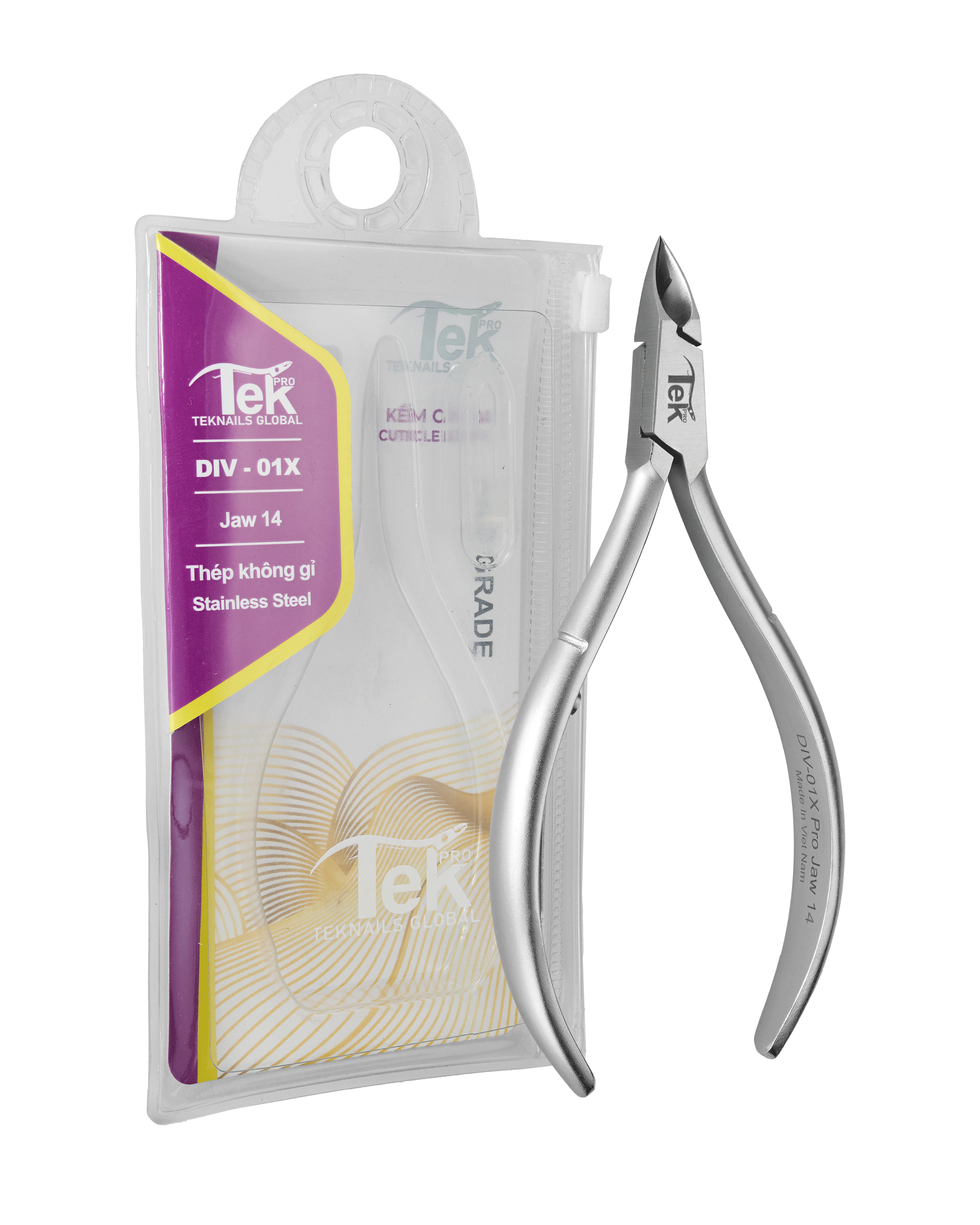 Cuticle Nipper - DIV-01X Pro (Stainless Steel)